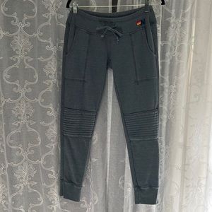 Aviator Nation Dark Grey moto Joggers